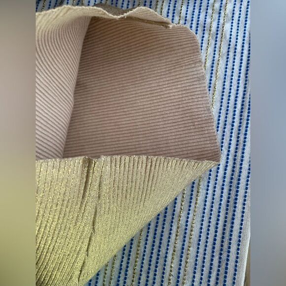 MICHAEL COSTELLO x REVOLVE Calista Midi Dress Summer Gold Champagne Sz Small - Picture 10 of 12